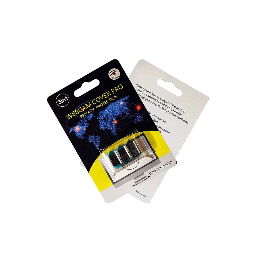 Κάλυμμα κάμερας SPPIP-002, 3 μεγέθη, μαύρο