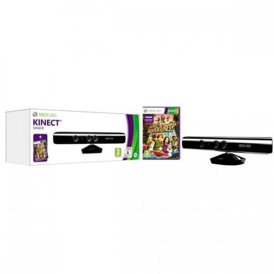 XBOX360 KINECT SENSOR & Game Kinect Adventures Χειριστήριο Xbox 360 Sensor Bar Kinect Αισθητήρας που ανιχνεύει τις κινήσεις 