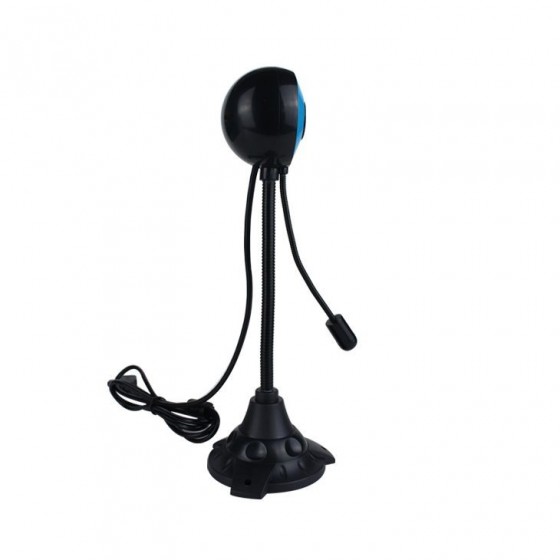 Webcam Kisonli PC-12, Microphone, 480p, Black - 3045