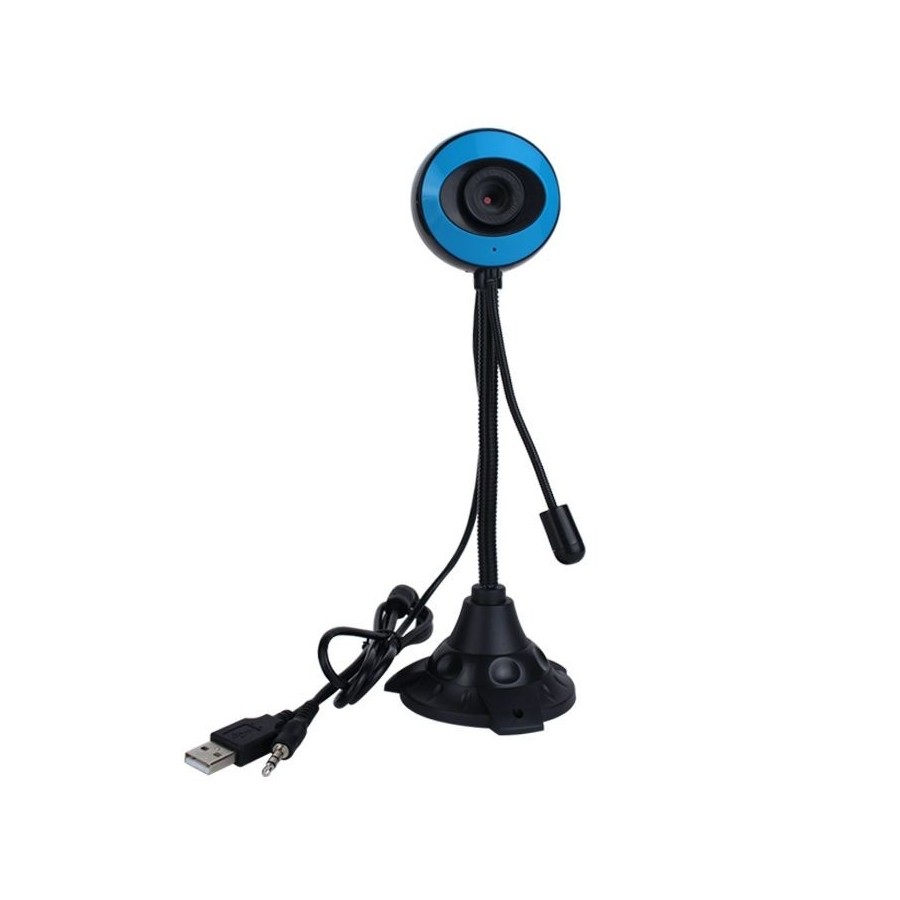 Webcam Kisonli PC-12, Microphone, 480p, Black - 3045