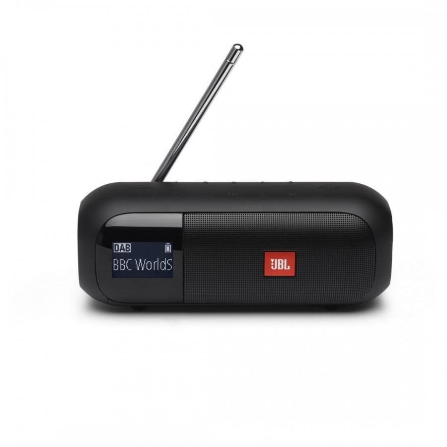 JBL Tuner 2 Bluetooth Speaker with DAB/FM Radio, Waterproof, IPX7 χρώμα Μαύρο