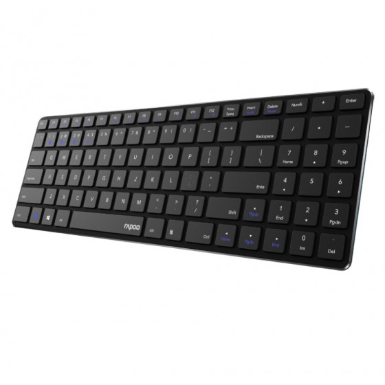 RAPOO 9300M, Wireless Desktop Combo Set, Multi-mode, Ultra-Slim, GR