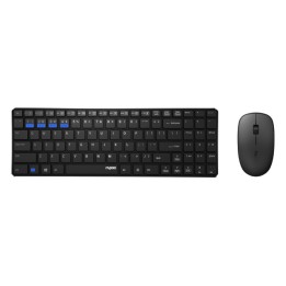 RAPOO 9300M, Wireless Desktop Combo Set, Multi-mode, Ultra-Slim, GR