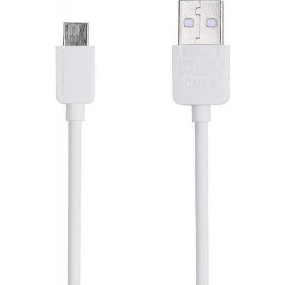 Καλώδιο Φόρτισης Remax RC-06m για Android 1m (Άσπρο)