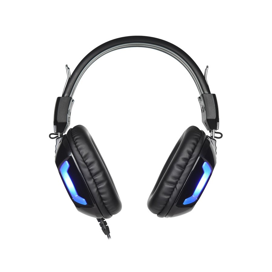 SADES Gaming Headset Element SA-702-BL, blue LED, 3.5mm, 40mm ακουστικά