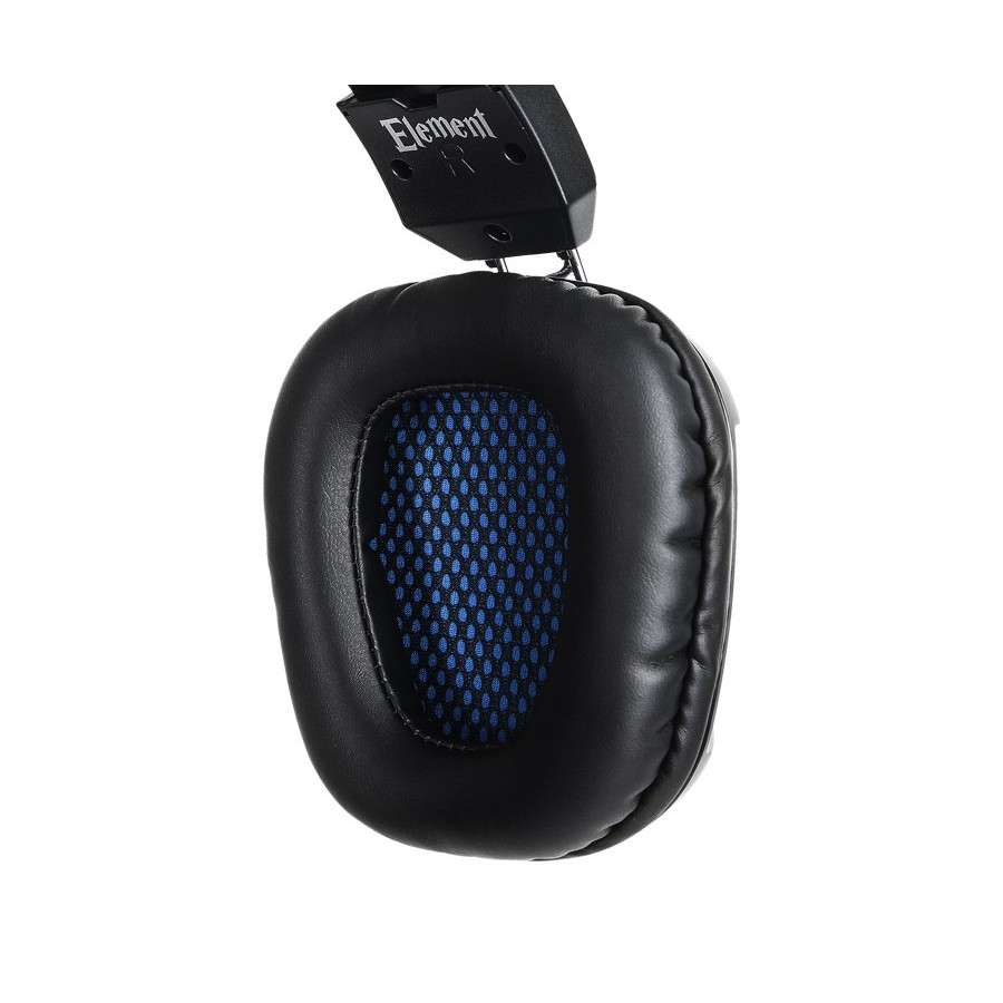 SADES Gaming Headset Element SA-702-BL, blue LED, 3.5mm, 40mm ακουστικά