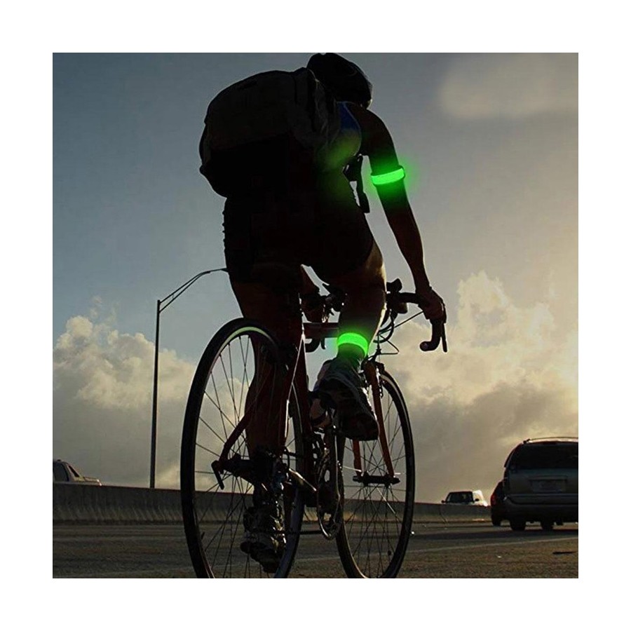 LED βραχιόλι BIKE-0029, πράσινο