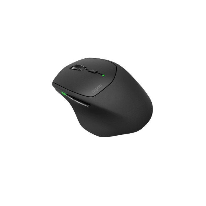 Rapoo MT550 Ασύρματο Bluetooth+Wireless Ποντίκι Μαύρο (17745)