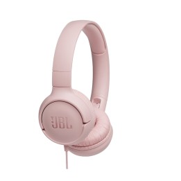 JBL Tune 500, OnEar Universal Headphones 1-button Mic/Remote - Pink (JBLT500PIK)