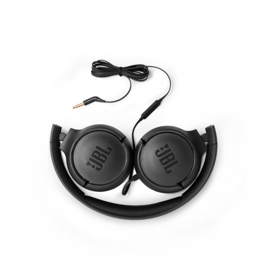 JBL TUNE 500 HANDSFREE HEADPHONES - ΑΚΟΥΣΤΙΚΑ ΚΕΦΑΛΗΣ - BLACK (JBLT500BLK)