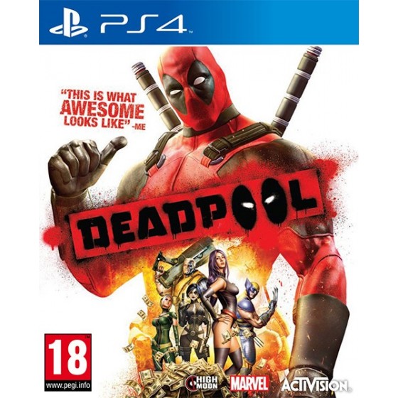 Deadpool PS4 GAMES Used-Μεταχειρισμένο(CUSA-03528)