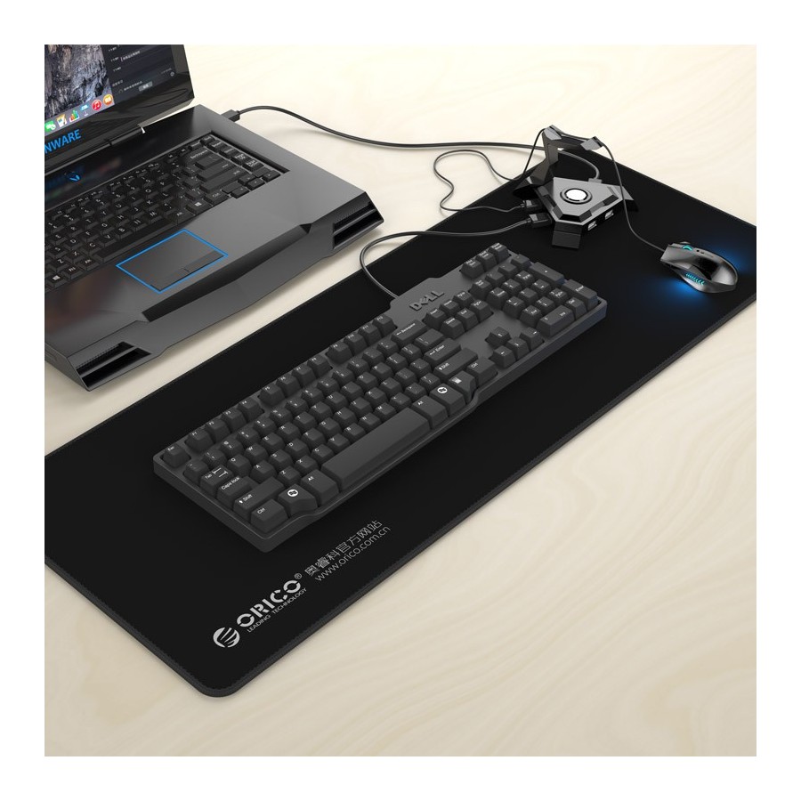 ORICO mousepad MPS8030-BK, 800x300x3mm, μαύρο