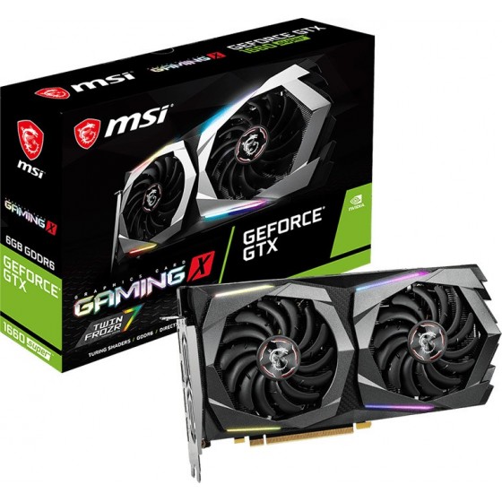MSI VGA PCI-E NVIDIA GF GTX 1660 SUPER GAMING X 6G(V375-282R)