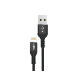 Καλώδιο φόρτισης 4 Μέτρα Lightning Iphone MoXom MX-CB44 Swing 2.4A Μαύρο
