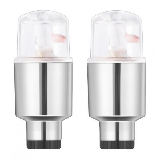 Καπάκι βαλβίδας ποδηλάτου AG190C, LED, 2τμχ, RGB