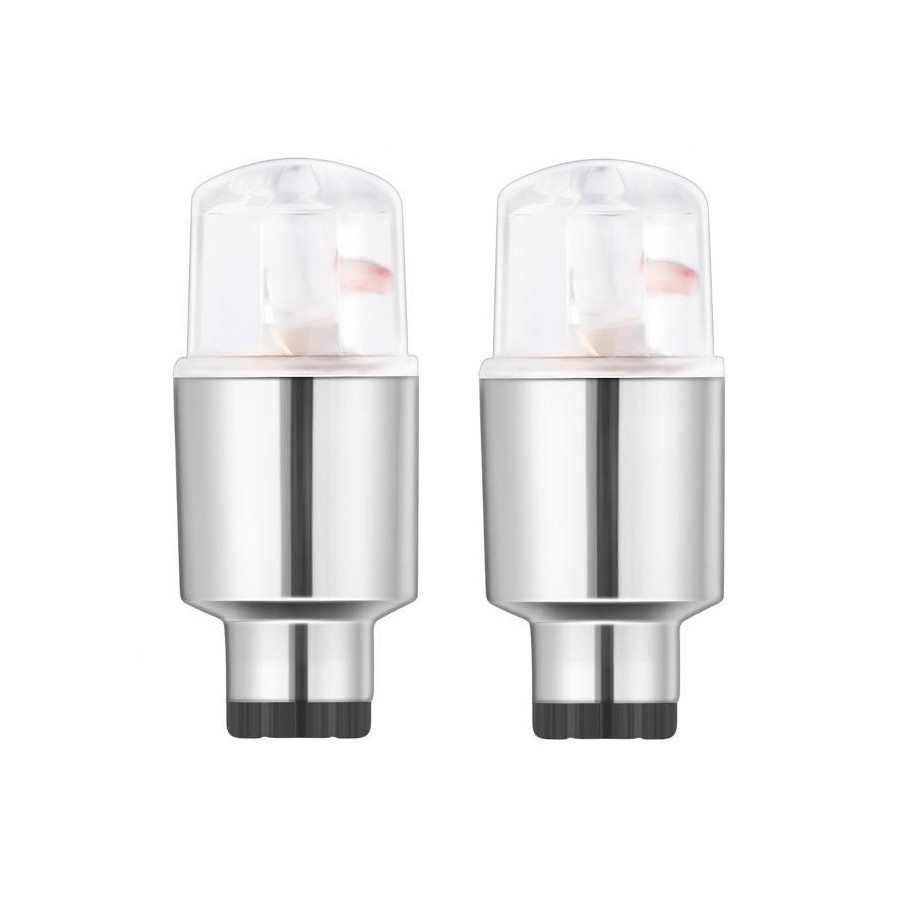 Καπάκι βαλβίδας ποδηλάτου AG190C, LED, 2τμχ, RGB