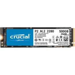 Crucial P2 M.2 500 GB PCI Express 3.0 NVMe (CT500P2SSD8)