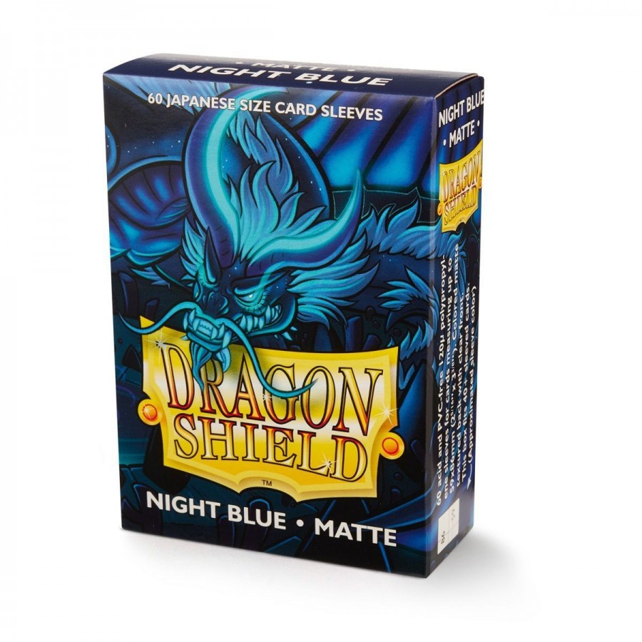 DRAGON SHIELD NIGHT BLUE SMALL MATTE SLEEVES 60CT