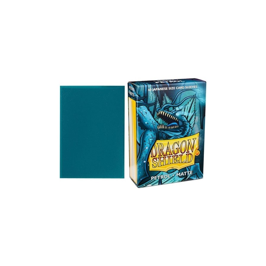DRAGON SHIELD PETROL SMALL MATTE.60CT