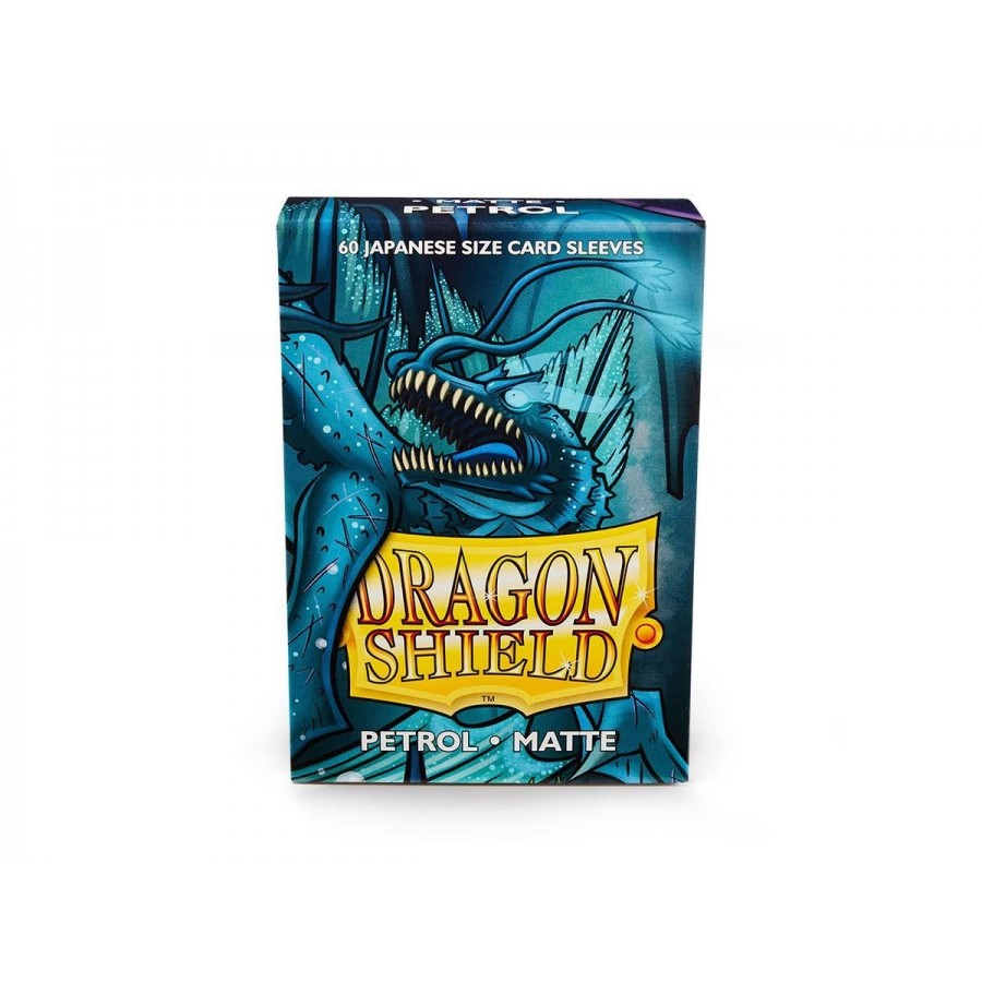 DRAGON SHIELD PETROL SMALL MATTE.60CT