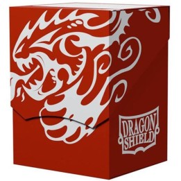 DRAGON SHIELD DECK SHELL RED/BLACK