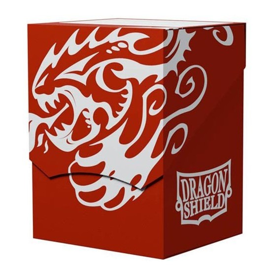 DRAGON SHIELD DECK SHELL RED/BLACK