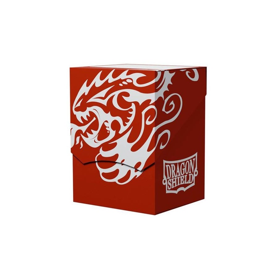 DRAGON SHIELD DECK SHELL RED/BLACK