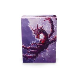 DRAGON SHIELD DECK SHELL RACAN CLEAR PURPLE