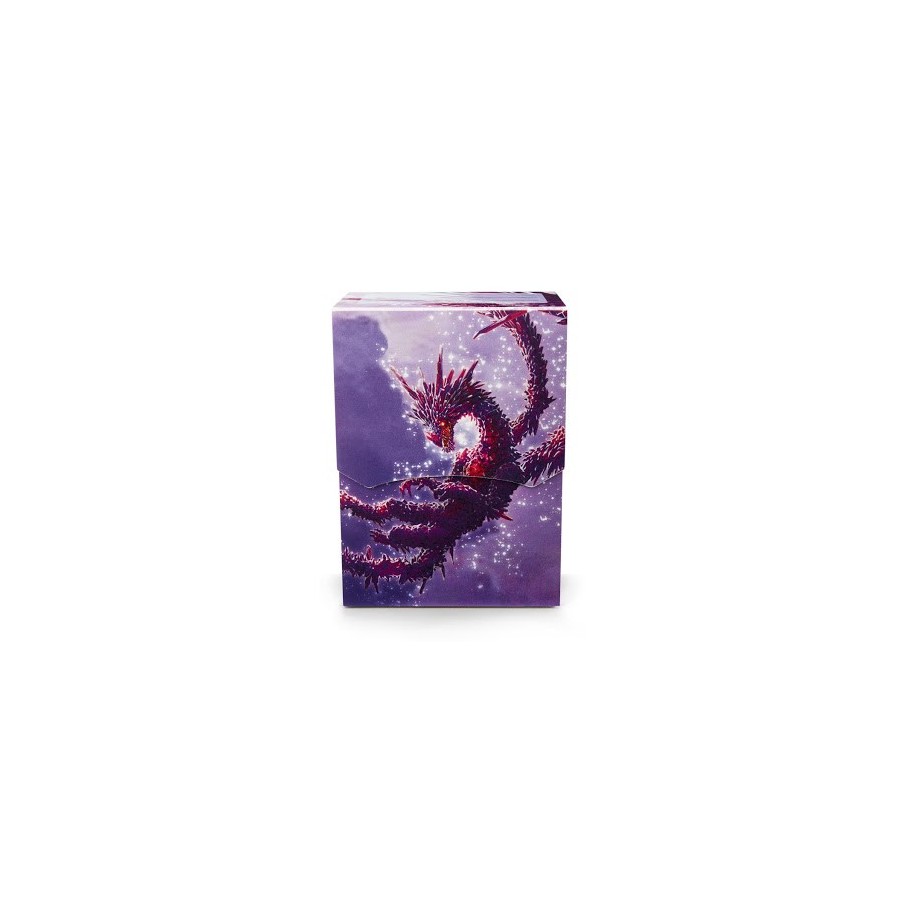 DRAGON SHIELD DECK SHELL RACAN CLEAR PURPLE