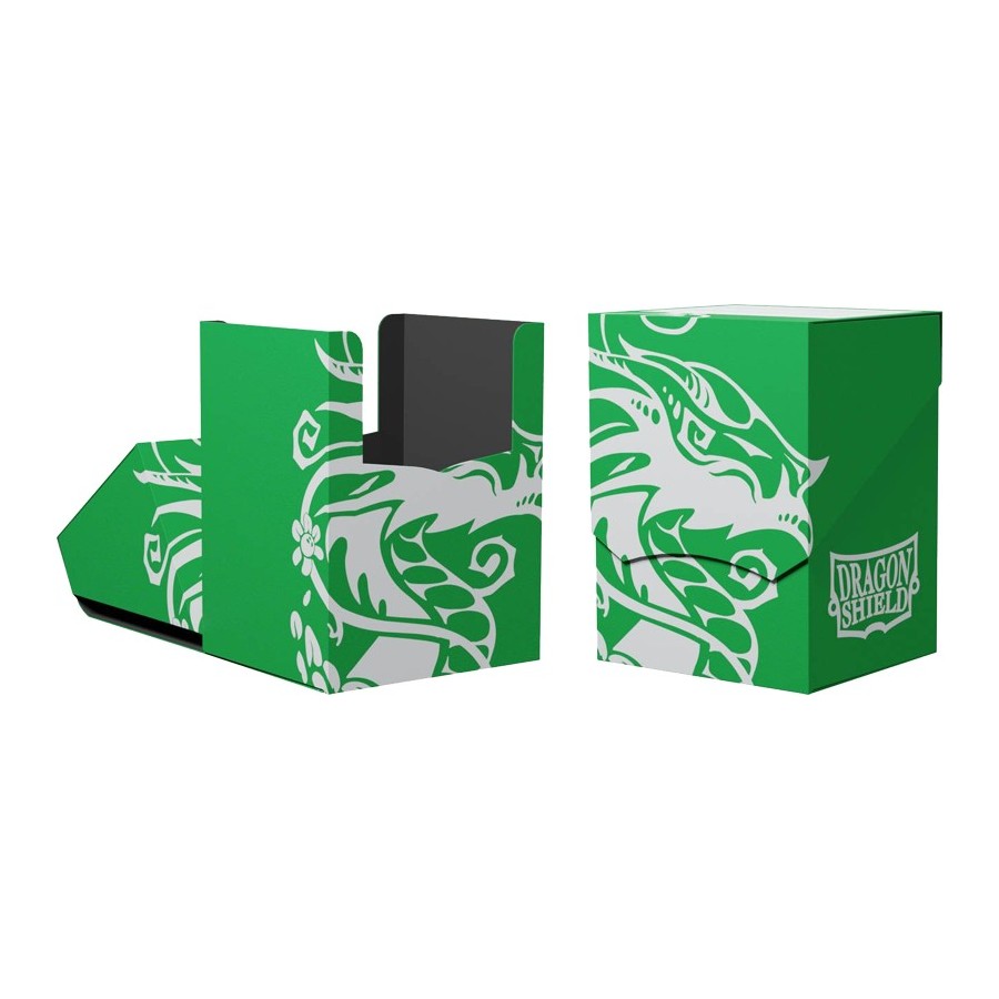 DRAGON SHIELD DECK SHELL GREEN/BLACK