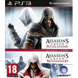 Assassin's Creed: Brotherhood & Assasin's Creed: Revelations PS3 GAMES Used-Μεταχειρισμένο
