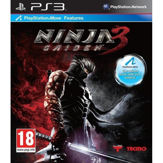 Ninja Gaiden III PS3 GAMES Used-Μεταχειρισμένο(BLES-01524)