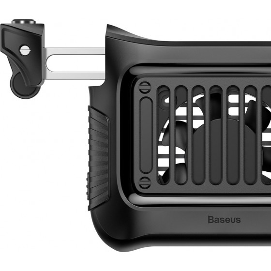 Baseus Cooling Heat Sink - Βάση Gamepad για Κινητά 4.7"- 6.5" με Ανεμιστήρα και Εξωτερικά Πλήκτρα - Black (SUCJLF-01)