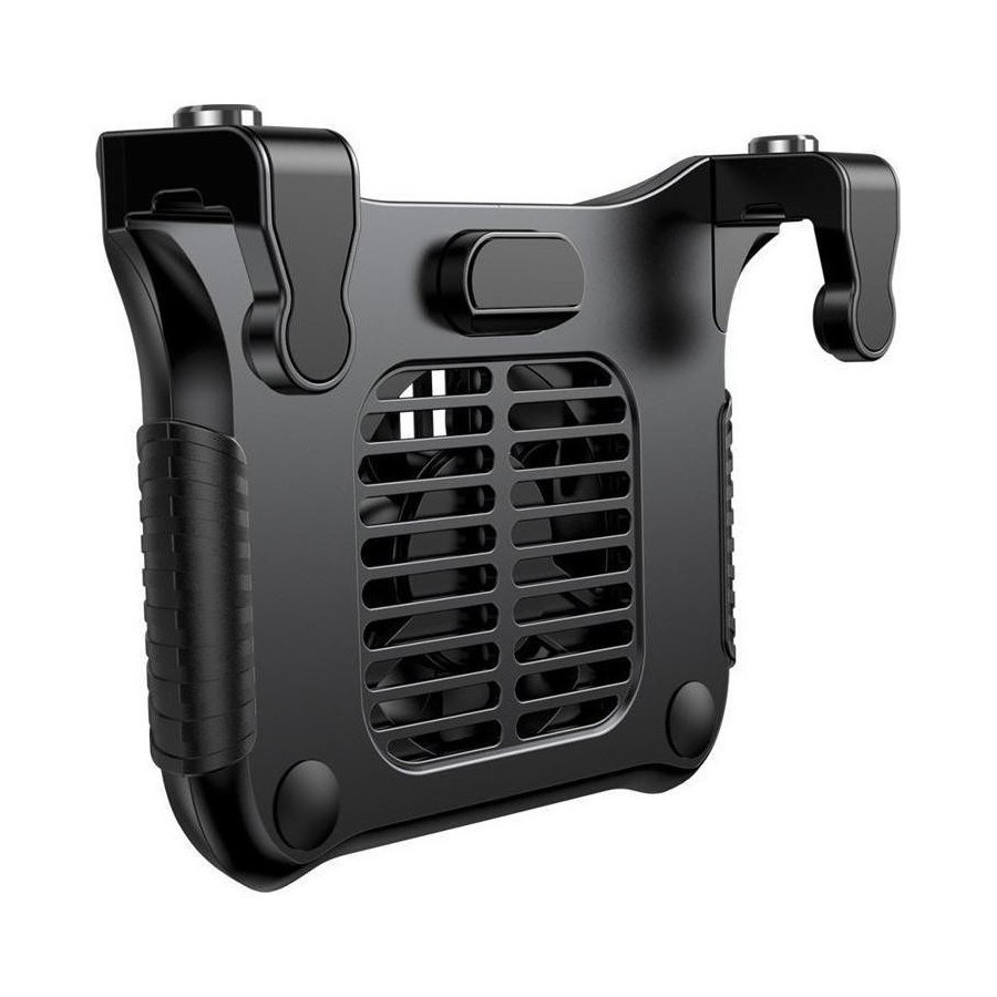 Baseus Cooling Heat Sink - Βάση Gamepad για Κινητά 4.7"- 6.5" με Ανεμιστήρα και Εξωτερικά Πλήκτρα - Black (SUCJLF-01)