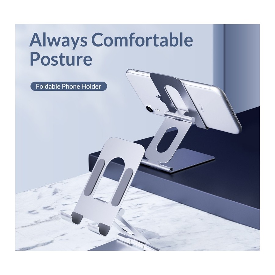 ORICO βάση smartphone LST-S1, foldable, ασημί (LST-S1-SV-BP)-