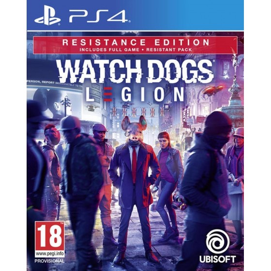 Watch Dogs: Legion Resistance Edition PS4 GAMES Used-Μεταχειρισμένο