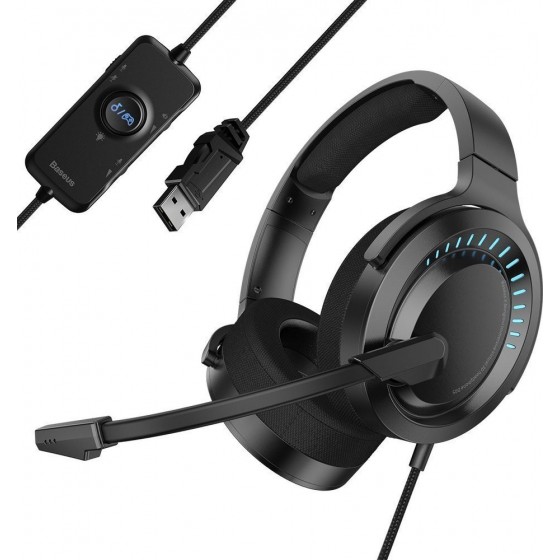 Baseus Gaming Wired Headphones 3D Gamo Black(NGD05-01)