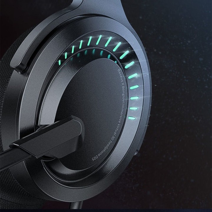 Baseus Gaming Wired Headphones 3D Gamo Black(NGD05-01)