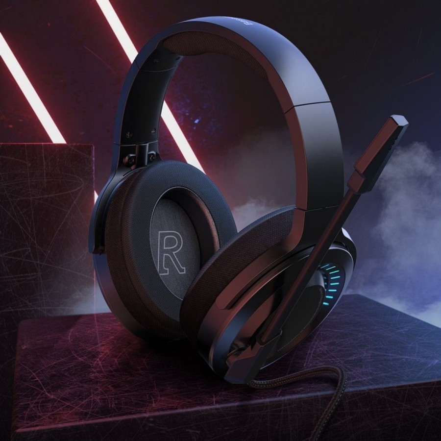 Baseus Gaming Wired Headphones 3D Gamo Black(NGD05-01)