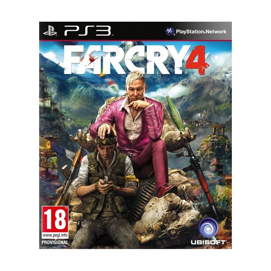 Far Cry 4 PS3 GAMES Used-Μεταχειρισμένο(BLES-02012)