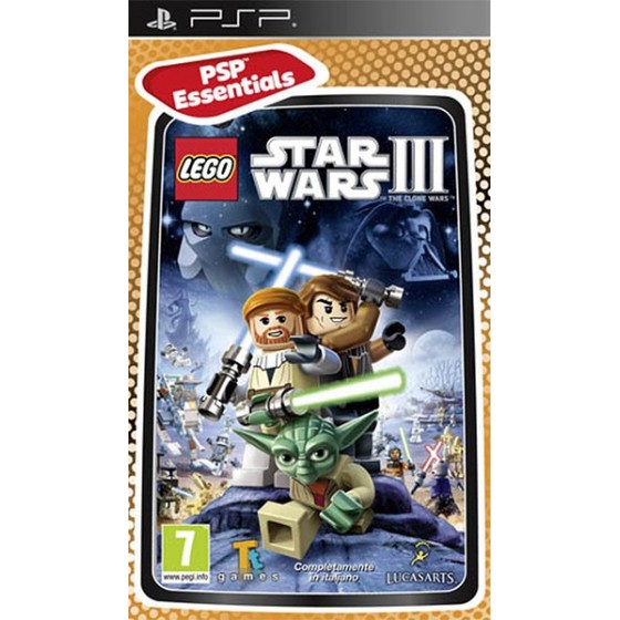 LEGO Star Wars III The Clone Wars (Essentials) PSP Games Used-Μεταχειρισμένο