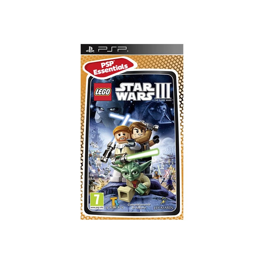LEGO Star Wars III The Clone Wars (Essentials) PSP Games Used-Μεταχειρισμένο