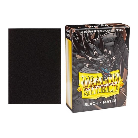 DRAGON SHIELD BLACK JAPAN MATTE 60CT