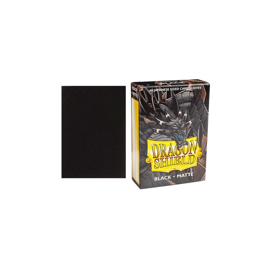 DRAGON SHIELD BLACK JAPAN MATTE 60CT