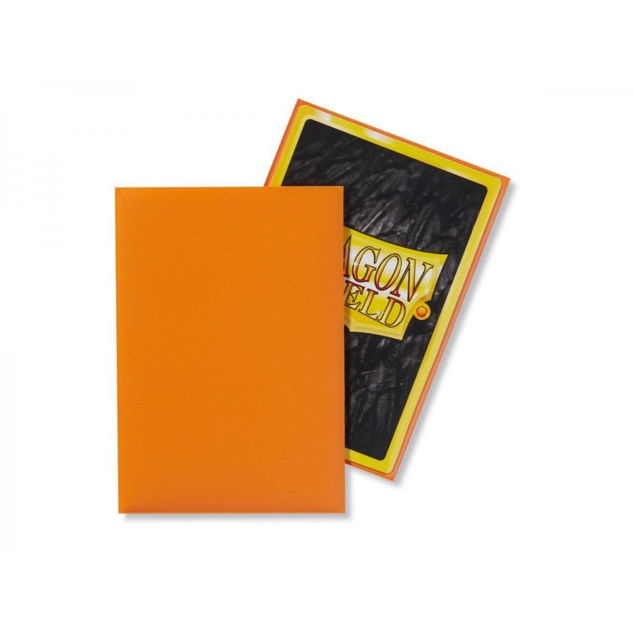 DRAGON SHIELD ORANGE SMALL MATTE 60-CT