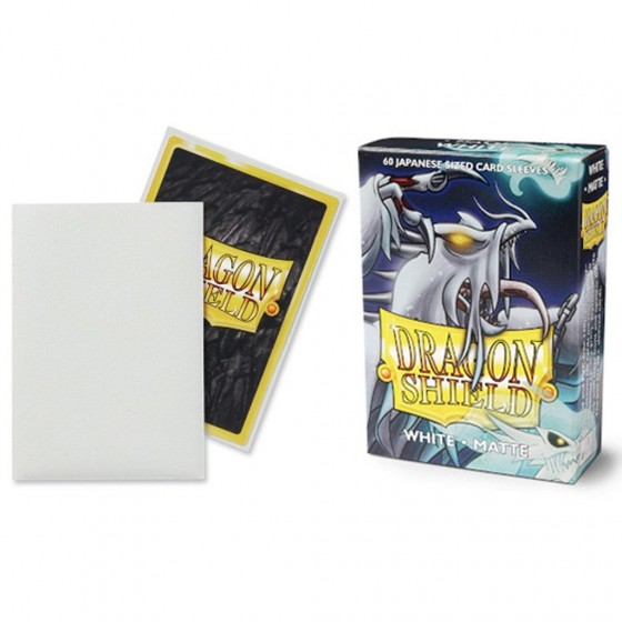 DRAGON SHIELD WHITE JAPAN MATTE 60CT