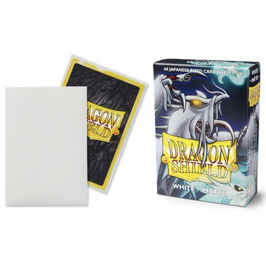 DRAGON SHIELD WHITE JAPAN MATTE 60CT