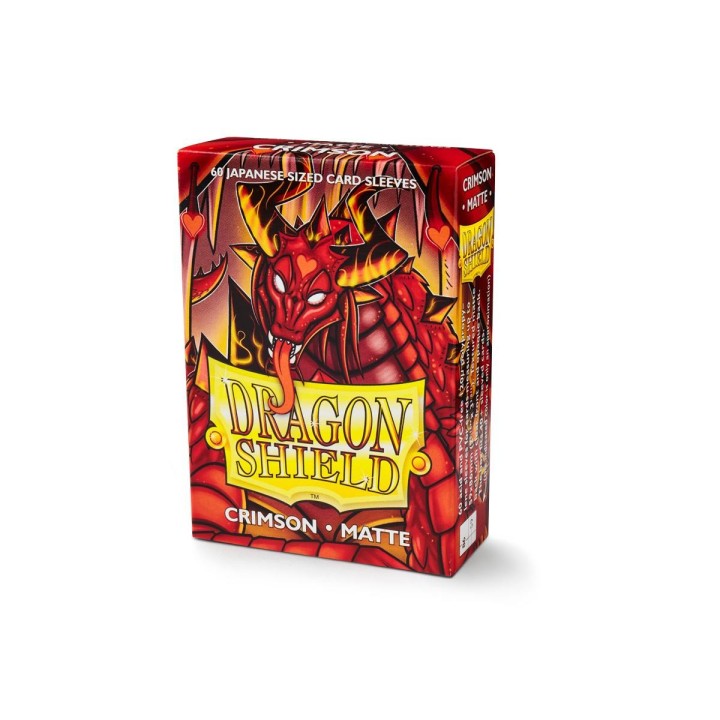 DRAGON SHIELD CRIMSON JAPAN MATTE 60τμχ