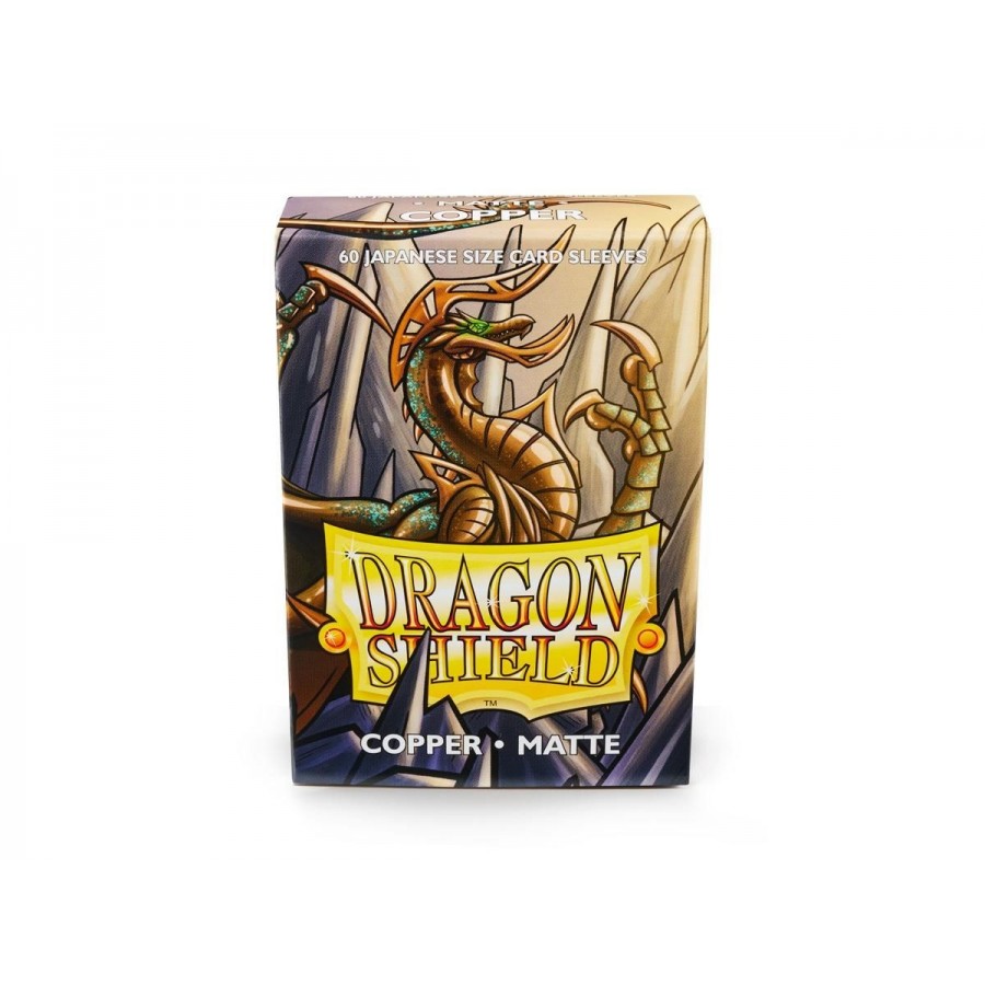 DRAGON SHIELD COPPER SMALL MATTE 60CT