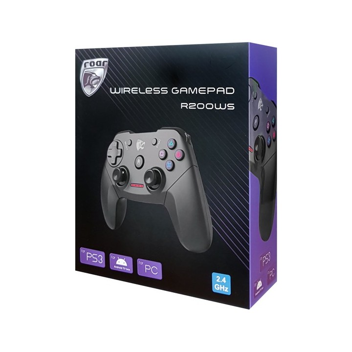 ROAR ασύρματο gamepad R200WS, με vibration, PC, PS3 & Android TV box | RR-0003